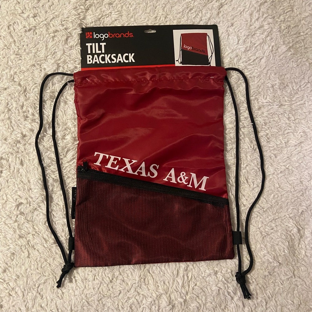New Texas A&M Tilt Backsack